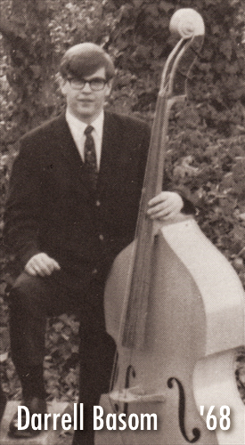 Picture of Darrell Basom from the 1968 Karisma Yearbook