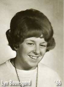 Picture of Lynn Baunsgard from the 1966 yearbook