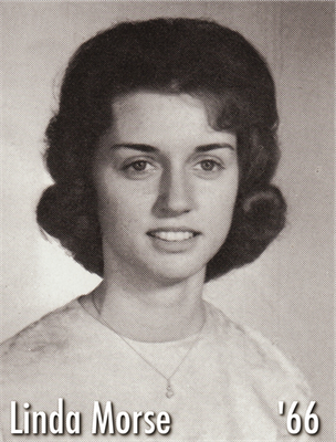 picture of Linda Morse in the 1966 yearbook
