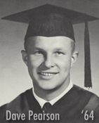 Picture of Dave Pearson  1964 NU Yearbook