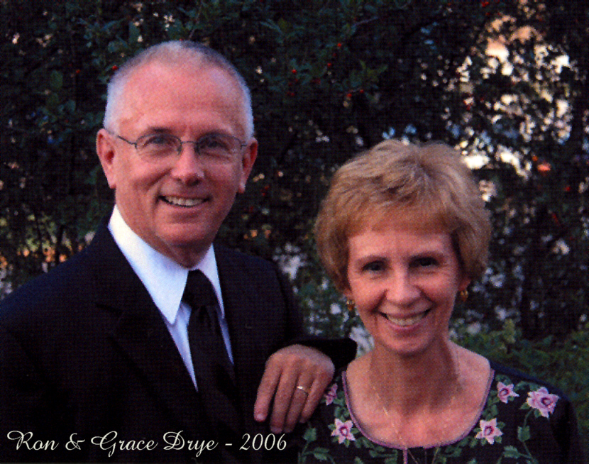 Picture of Ron and Grace Drye in 2006
