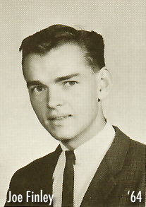 picture of Joe Finley from the 1964 NC Yearbook