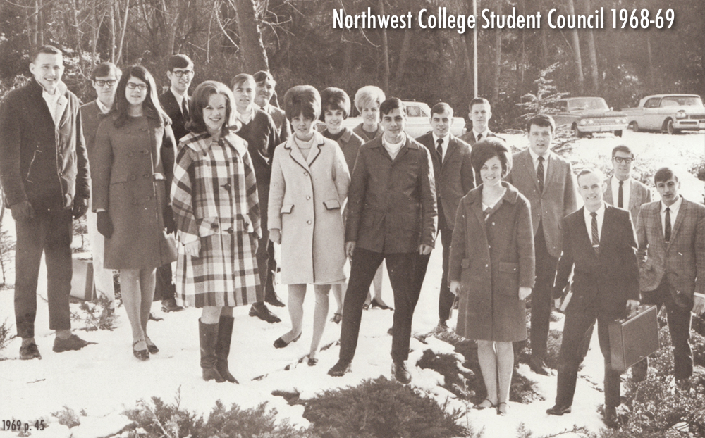 Larry Gray & the 1969 NU Student Council