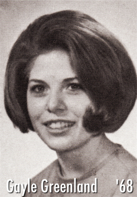 Gayle Greenland in the 1968 Karisma