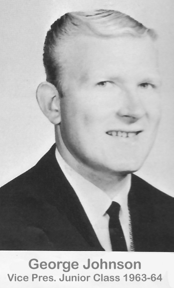 Picture of George Johnson from the 1964 Yearbook