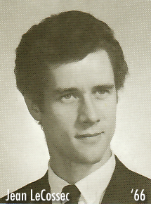 Picture of John Le Cossec in the 1966 Yearbook