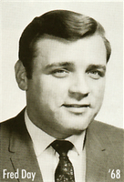 Picture of Fred Day from the 1968 NU Yearbook