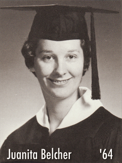 picture of Juanita Belcher from 1964 NU Yearbook