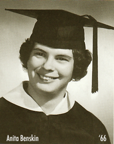 Photo of Anita from the 1966 NU Yearbook