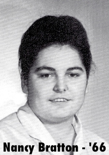 Photo of Nancy Bratton from the 1966 NU Yearbook