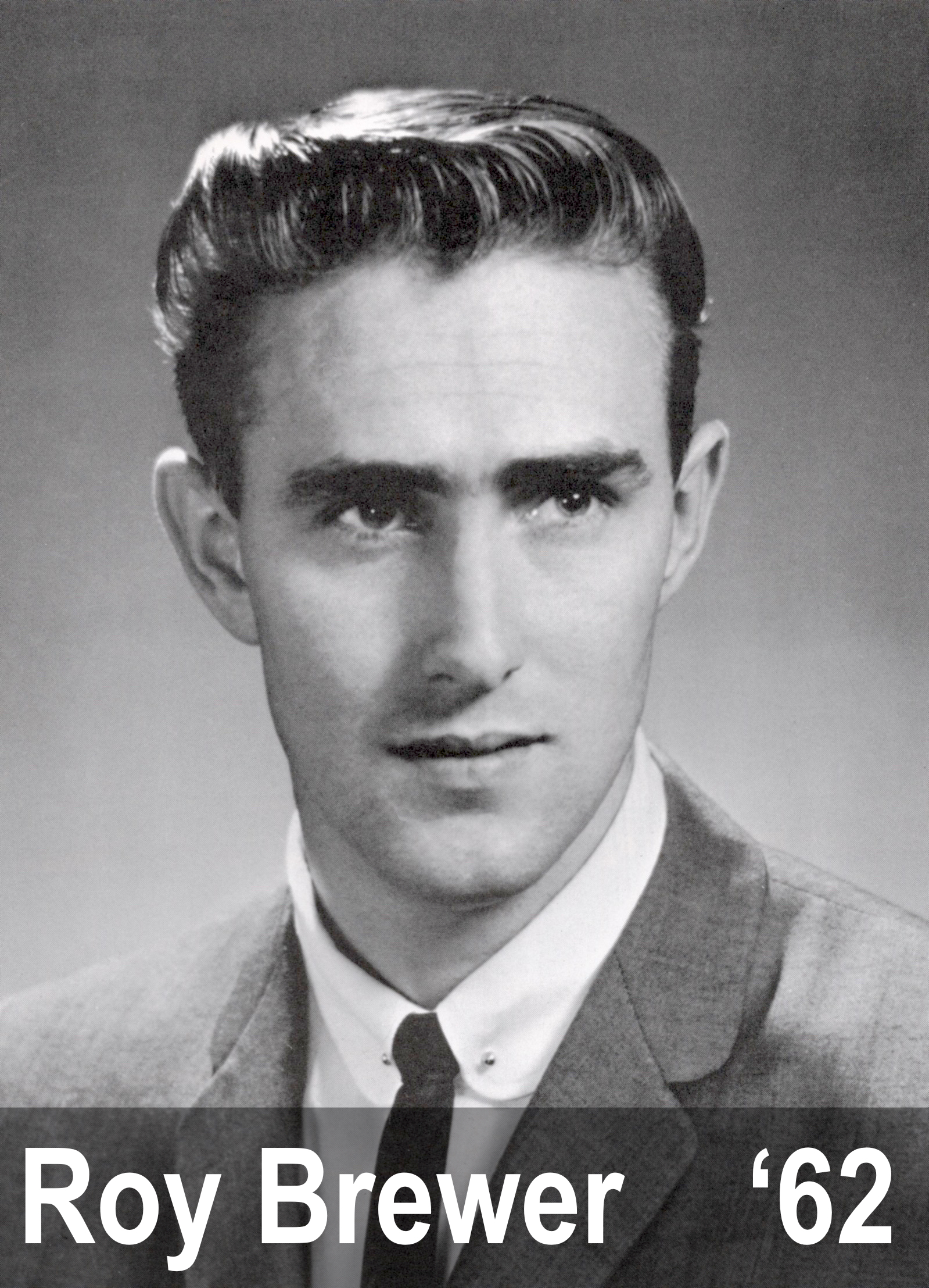 Photo of Roy Brewer from the 1961 NU Yearbook