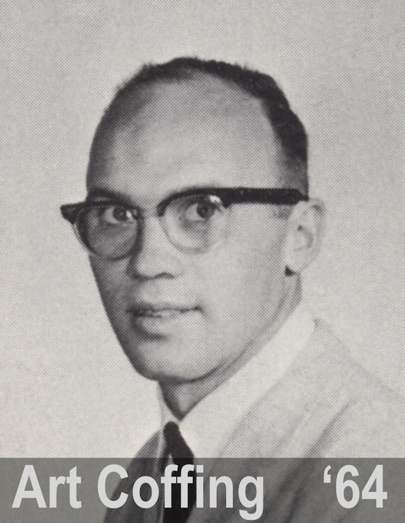 Picture of Art Coffing from the 1964 NU Yearbook