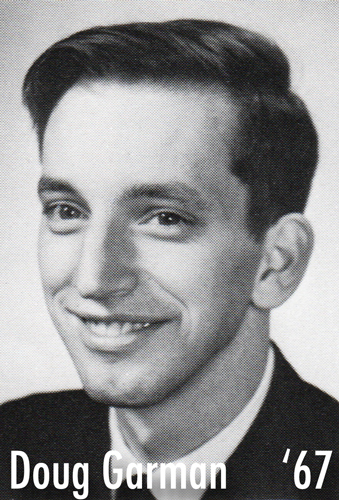 Doug Garman from the 1967 NU Yearbook