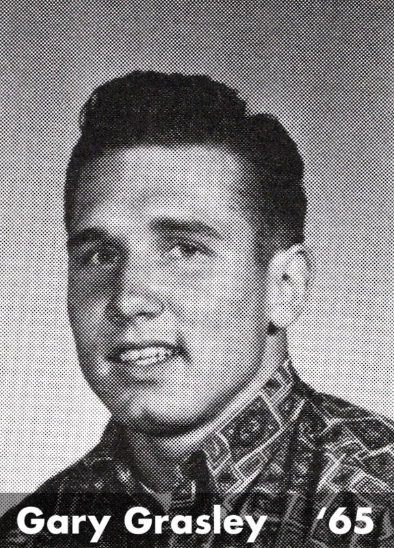 Photo of Gary Grasley from the 1965 NU Yearbook