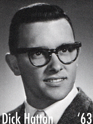 Dick Hatton photo from the 1963 NU Yearbook