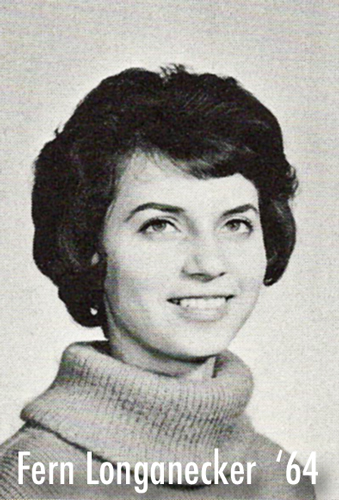 Photo of Fern Longanecker from the 1964 NU Yearbook