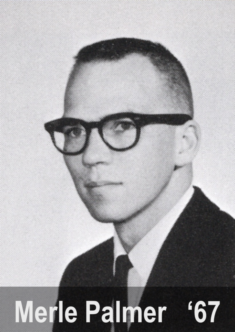 Photo of Merle Elvin Palmer from the 1964 NU Yearbook