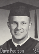 Photo of Dave Pearson in the 1964 NU Yearbook
