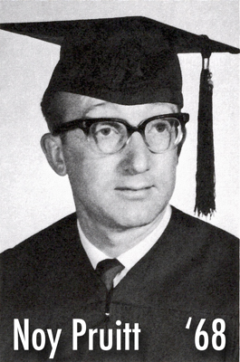 Photo of Noy Pruitt from the 1966 NU Yearbook
