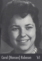 Carol Robeson from the 61 NU Yearbook