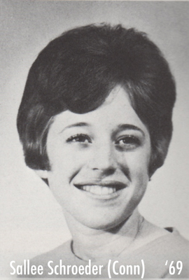 Picture of Sallee Schroeder from the 1969 NC Yearbook