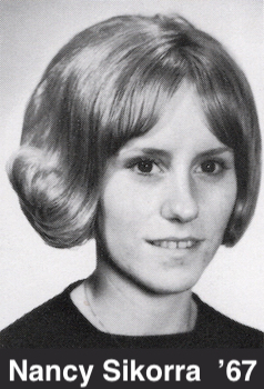 Photo of Nancy Sikorra from the 1967 NU Yearbook