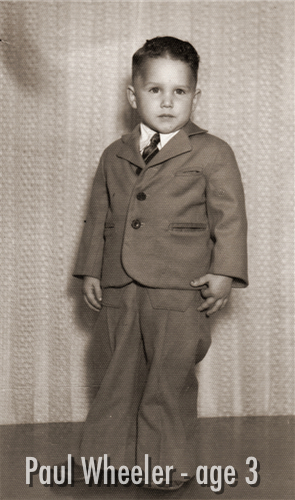 Picture of Paul Wheeler at age 3