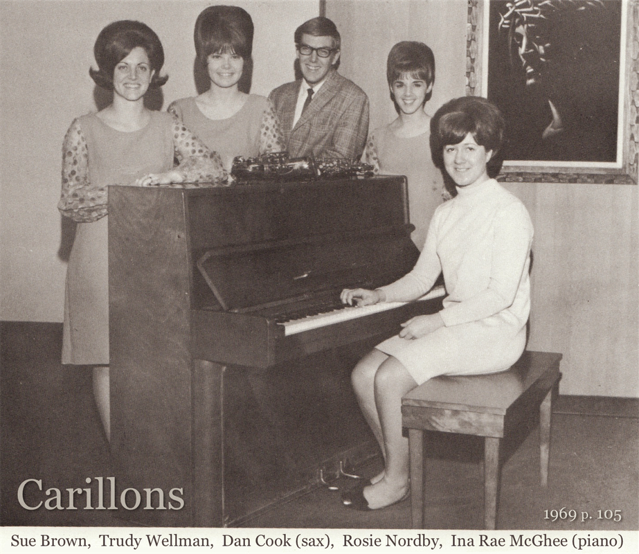 Ina Ray Pianist for the Carillons Trio '69 Karisma p.105