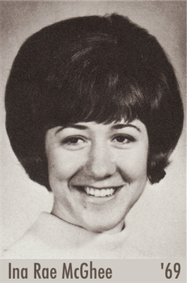 Picture of Ina Rae from the 1969 yearbook