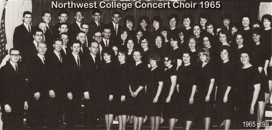 1965 Northwest College Choir