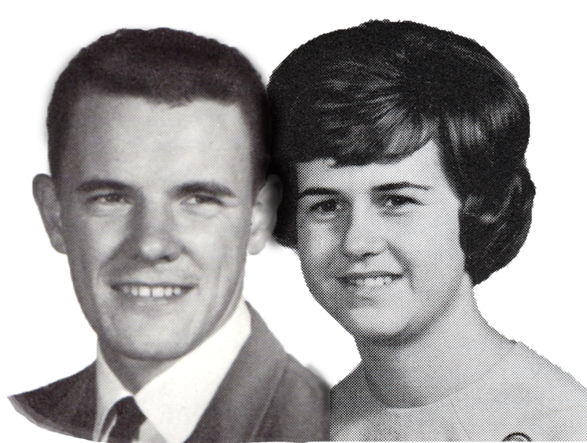 Ray & Becki Selig from the 1966 Yearbook