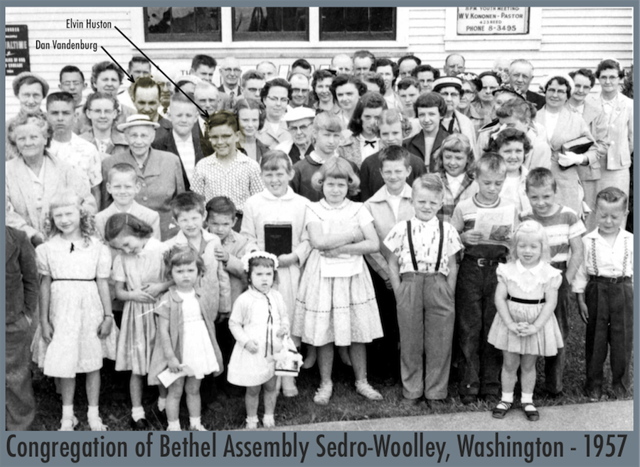 Bethel A/G church congregation picture 1957
