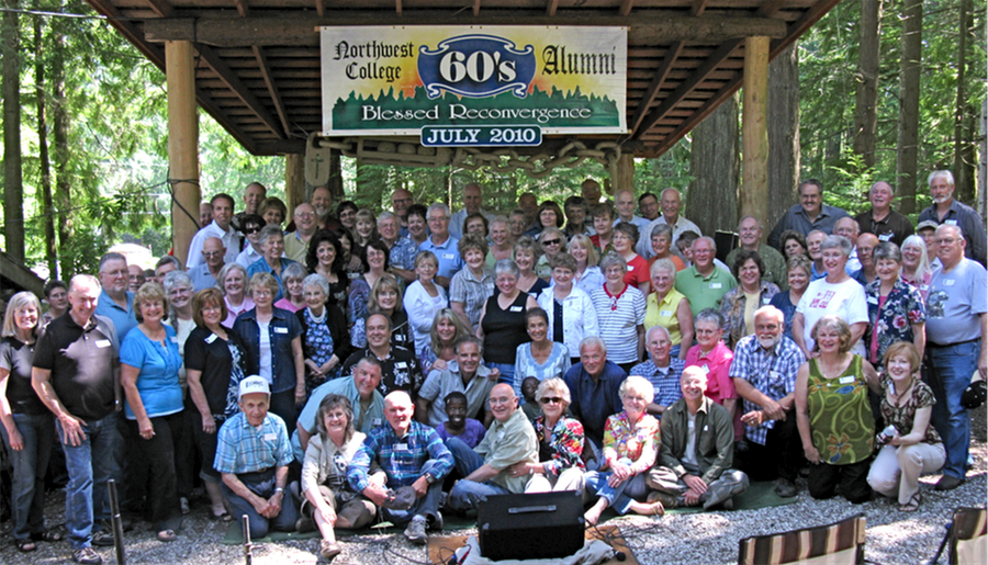 Picture of the Reunion group July 2010