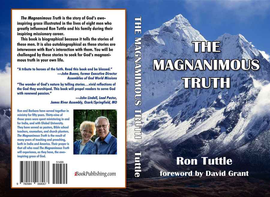 picture of Ron Tuttle's book cover