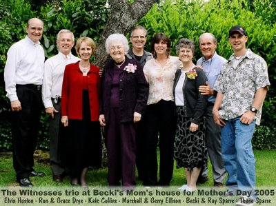 Witness Trio and Families in 2005