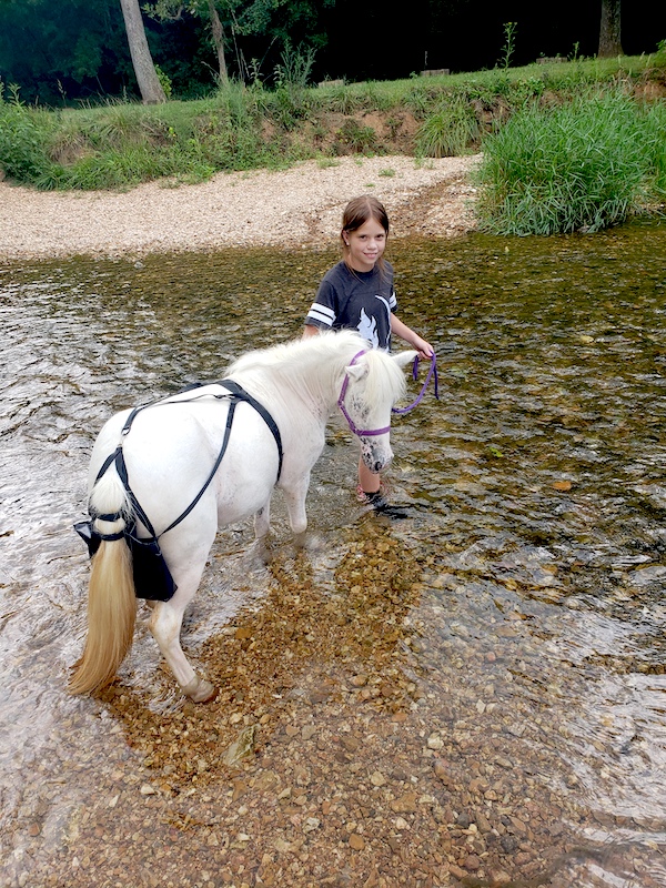 Nita with the Pony